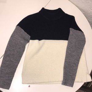 Colorblock sweater